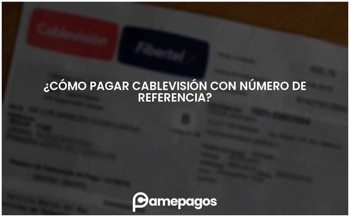 En este momento estás viendo ¿Cómo pagar Cablevisión con número de referencia?