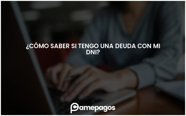 ¿Cómo saber si tengo una deuda con mi DNI?