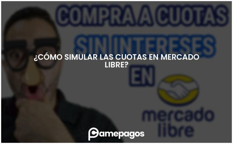 ¿Cómo simular las cuotas en mercado libre?