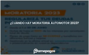 Lee más sobre el artículo ¿Cuando hay moratoria Automotor 2023?