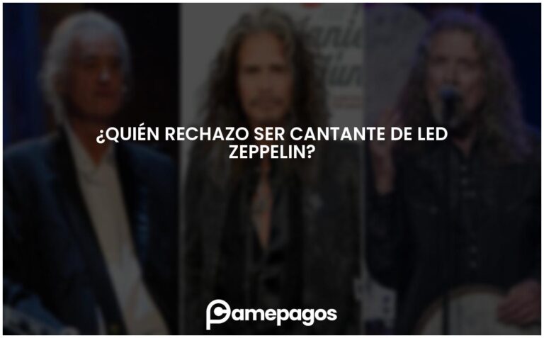 ¿Quién rechazo ser cantante de Led Zeppelin?